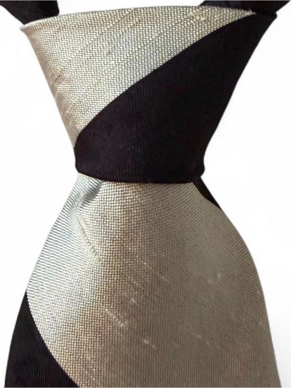 🖤 Vintage Oscar de la Renta Couture Silk Tie Business Formal Wedding Preppy 🖤